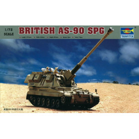 Obusier automoteur britannique AS-90 - 1/72 - TRUMPETER 07221