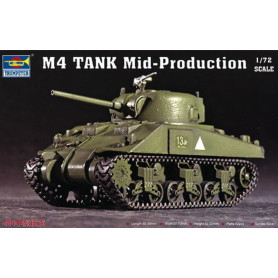 Char M4 Sherman (milieu production) - 1/72 - TRUMPETER 07223