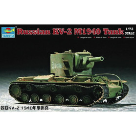 KV-2 soviétique M1940 - 1/72 - TRUMPETER 07235