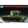 KV-2 soviétique M1940 - 1/72 - TRUMPETER 07235