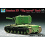 Char soviétique KV avec tourelle géante - 1/72 - TRUMPETER 07236