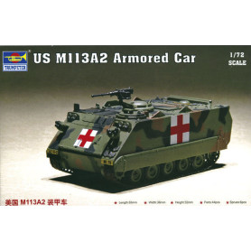 Voiture blindée américaine M113A2 - 1/72 - TRUMPETER 07239