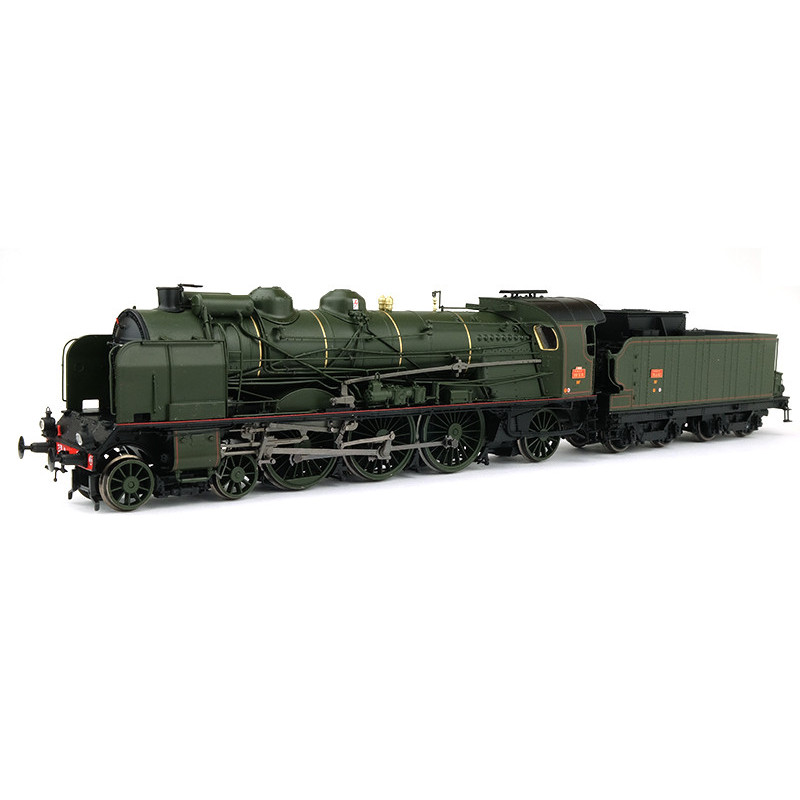 Vapeur 5-231D sud-est Dijon ép III SNCF digital son fumée pulsée - HO 1/87 - REE MB-037S