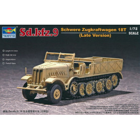 Tracteur lourd Sd.Kfz. 9 18t type F3 - 1/72 - TRUMPETER 07252