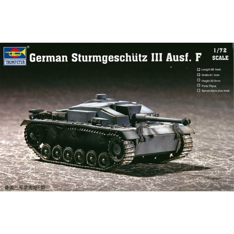 Sturmgeschütz III F - 1/72 - TRUMPETER 07259