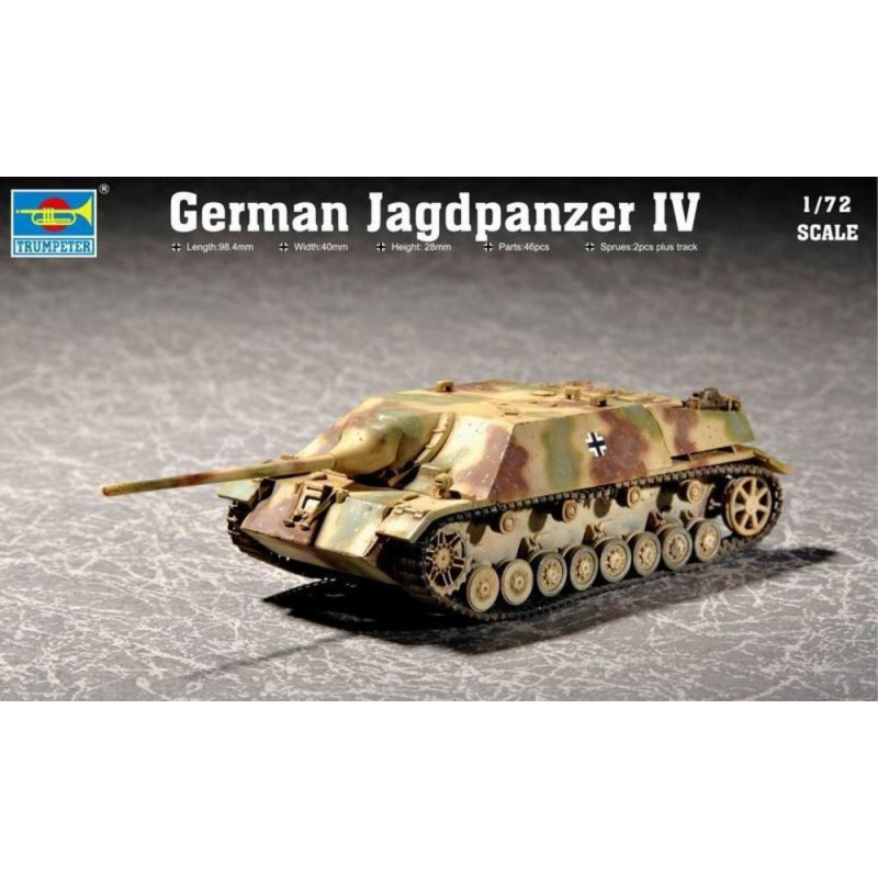 Jagdpanzer IV allemand - 1/72 - TRUMPETER 07262