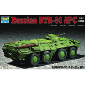 Véhicule blindé de transport de troupes russe BTR-80 - 1/72 - TRUMPETER 07267
