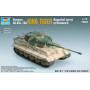 King Tiger Henschel avec Zimmerit - 1/72 - TRUMPETER 07291