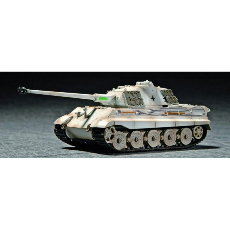 Tourelle Porsche King Tiger avec Zimmerit - 1/72 - TRUMPETER 07292
