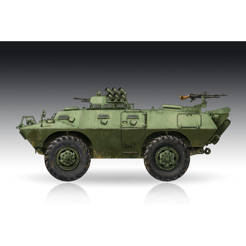 Véhicule blindé de commando M706 amélioré - 1/72 - TRUMPETER 07440