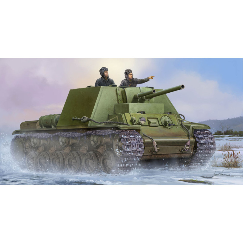 KV-7 soviétique Mod 1941 - 1/35 - TRUMPETER 09503