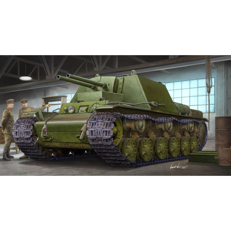 KV-7 soviétique (Objet 227) - 1/35 - TRUMPETER 09504