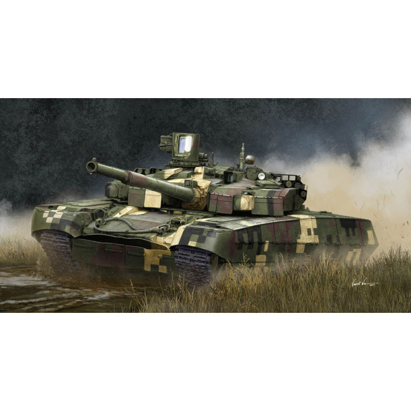 Char de combat principal ukrainien T-84BM Oplot - 1/35 - TRUMPETER 09512