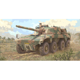 Véhicule blindé de combat Rooikat sud-africain - 1/35 - TRUMPETER 09516