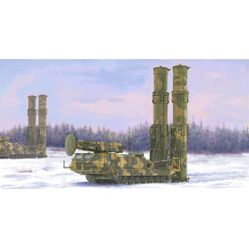 Système de missiles sol-air russe S-300V 9A82 - 1/35 - TRUMPETER 09518