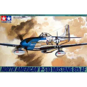 P-51D Mustang North American 8th AF - 1/48 - Tamiya 61040