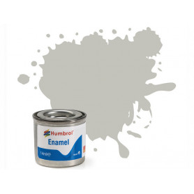 Humbrol 28 - Camouflage Grey matt (gris camouflage mat) - peinture enamel 14ml AA1496