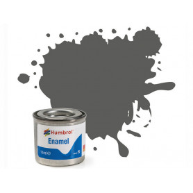 Humbrol 31 - Slate Grey matt (gris ardoise mat) - peinture enamel 14ml AA0343