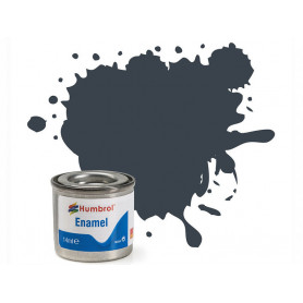 Humbrol 32 - Dark Grey matt (gris foncé mat) - peinture enamel 14ml AA1506