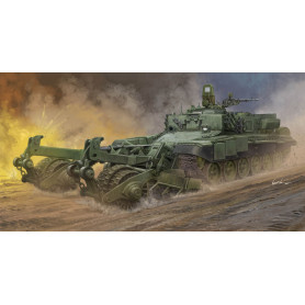 Véhicule blindé de déminage russe BMR-3 - 1/35 - TRUMPETER 09552