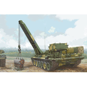 Véhicule de dépannage blindé russe BREM-1 - 1/35 - TRUMPETER 09553