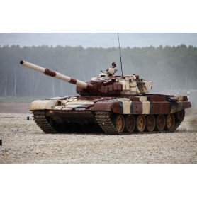 Char de combat principal russe T-72B1 (avec blindage - 1/35 - TRUMPETER 09555