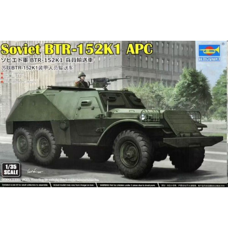 Véhicule blindé de transport de troupes soviétique - 1/35 - TRUMPETER 09574