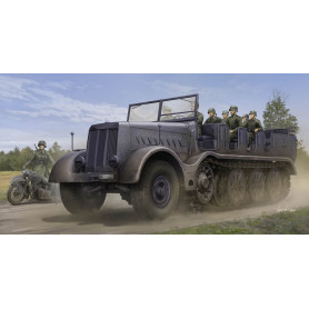 Véhicule de remorquage lourd 18 t Sd.Kfz.9 Version - 1/35 - TRUMPETER 09575