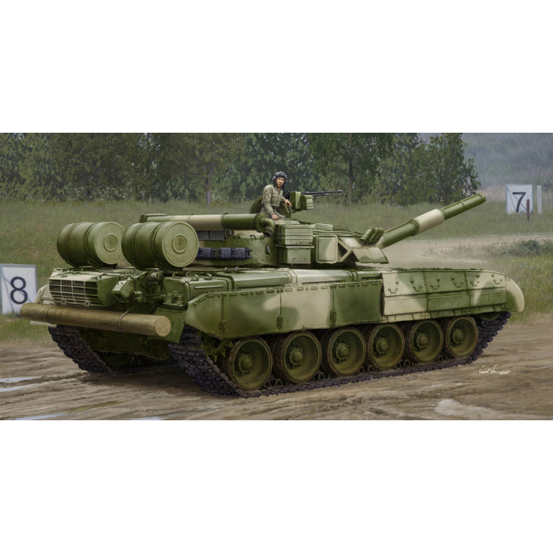 Char de combat principal russe T-80UD - Début - 1/35 - TRUMPETER 09581