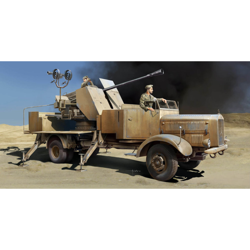 L4500A avec Flak 41 de 5 cm I - 1/35 - TRUMPETER 09595