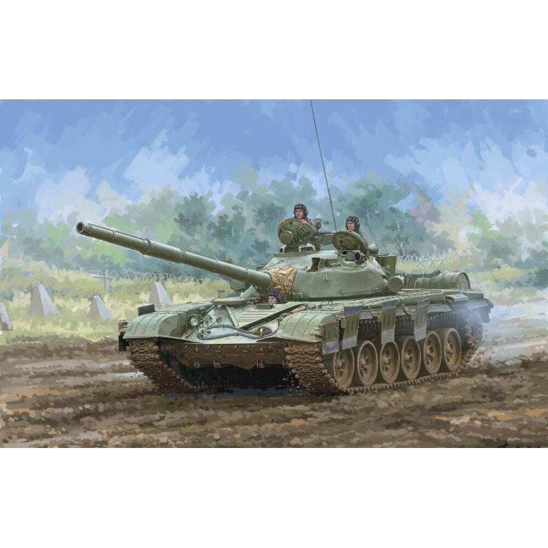 Char de combat principal T-72M - 1/35 - TRUMPETER 09603