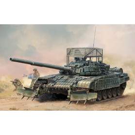 Char russe T-72B1 avec KTM-6 et blindage à grille - 1/35 - TRUMPETER 09609