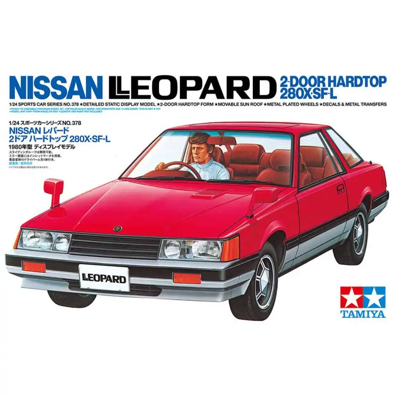 Nissan Leopard hard Top 280X SF-L - échelle 1/24 - TAMIYA 24378