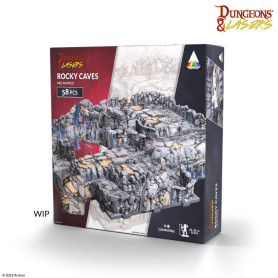 Grottes rocheuses : pré-peintes - ARCHON STUDIO DNL0124