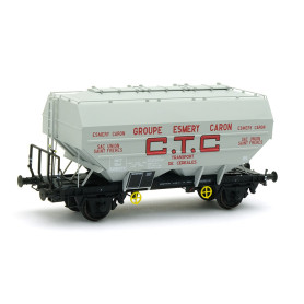Wagon céréalier Richard - CTC Ep. III ESMERY CARON - HO 1/87 - REE WB-553