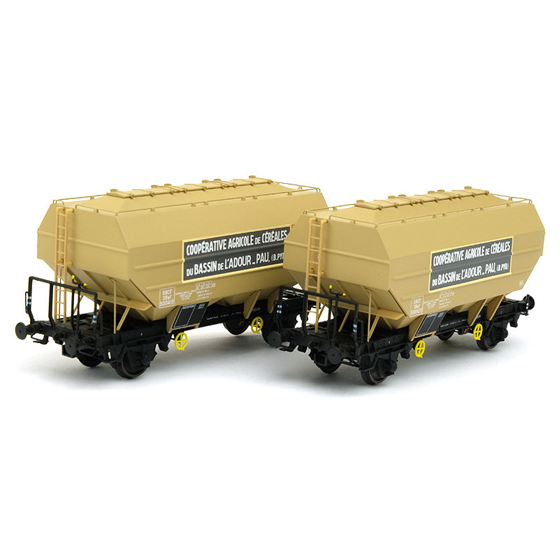 2x céréaliers - Ep. III Coopérative agricole de l'Adour - HO 1/87 - REE WB-555