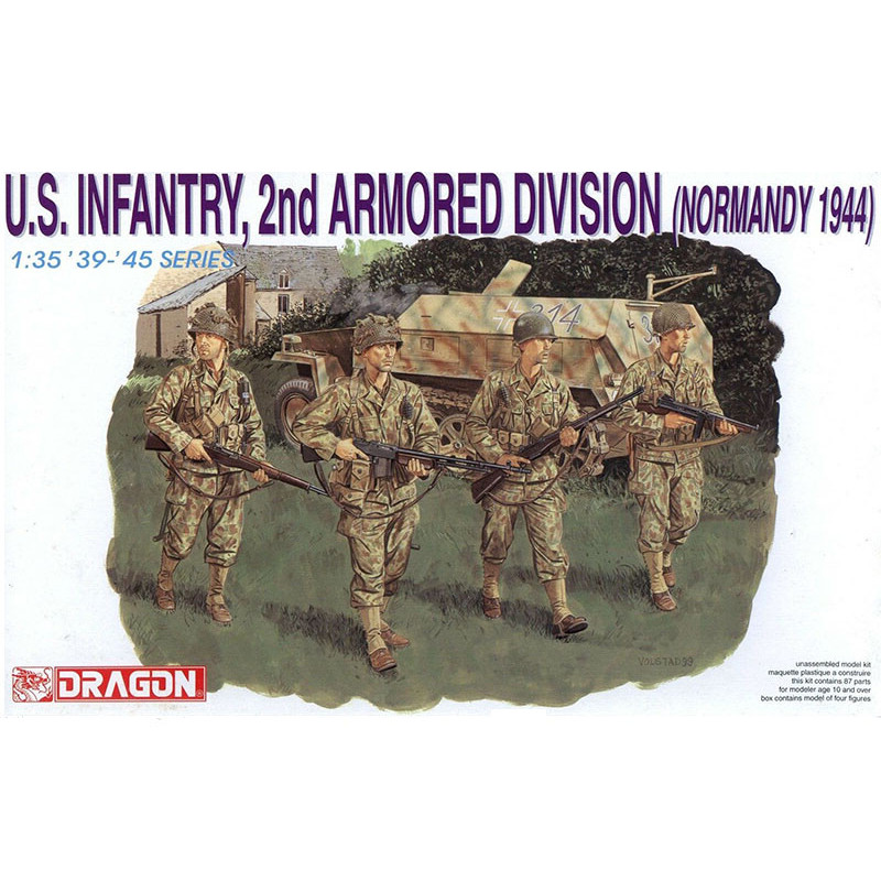 Infanterie US Normandie 1944 - échelle 1/35 - DRAGON 6120