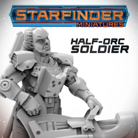 Figurine Demi-Orc Soldat - ARCHON STUDIO PSF0009