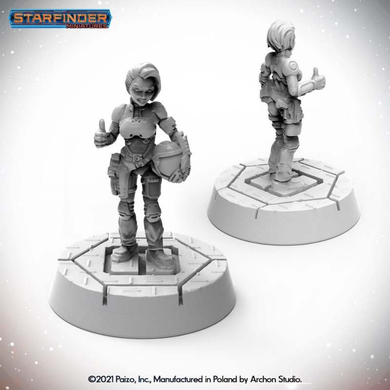 Figurine Maîtres de l'Univers : PILOTE HALFELING - ARCHON STUDIO PSF0008