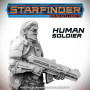 Figurine Starfinder : Soldat humain - ARCHON STUDIO PSF0020