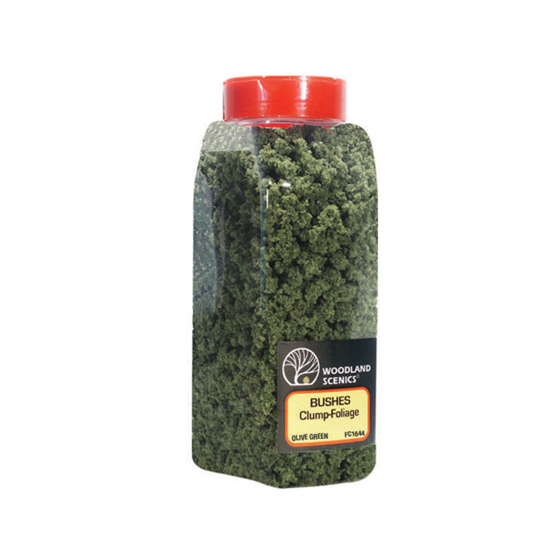 Buissons olive green toutes échelles - Bushes Woodland Scenics FC1644
