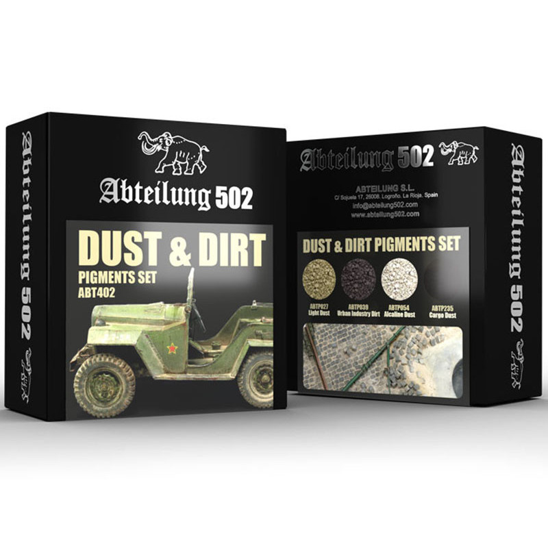 Set de pigments poussières et saleté - ABTEILUNG 502 ABT402
