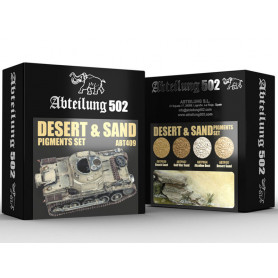 Set de pigments désert et sable - ABTEILUNG 502 ABT409