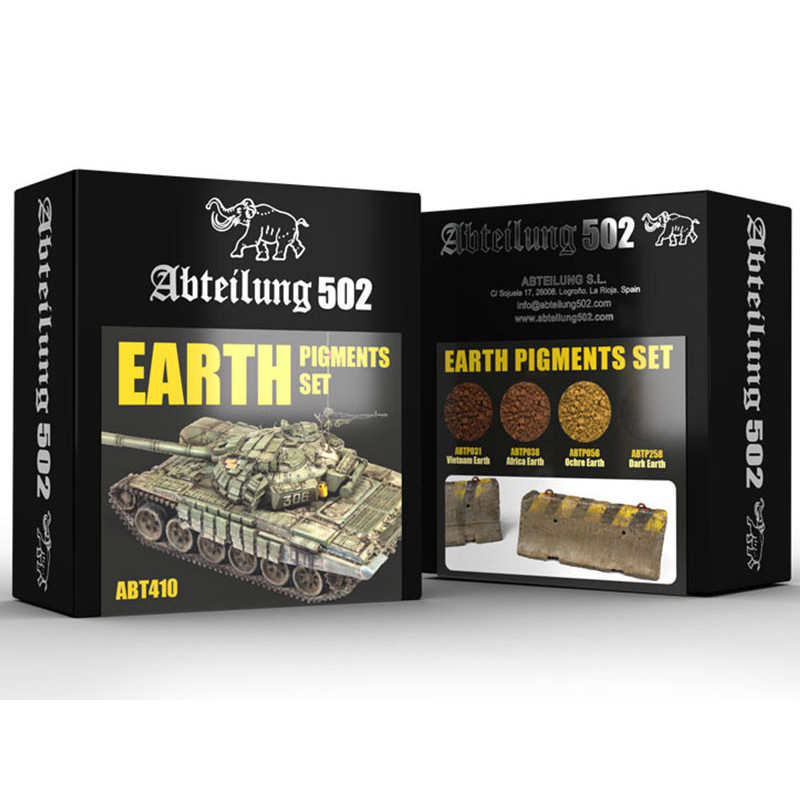 Set de pigments terres - ABTEILUNG 502 ABT410