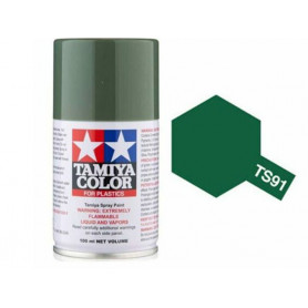 Tamiya TS-91 - Vert Foncé JGSDF - bombe spray 100 ml