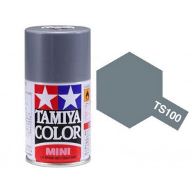 Tamiya TS-100 - Gun Metal Clair - bombe spray 100 ml