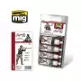 Set de teintes uniforme allemand field grey - MIG jimenez AMMO 7021