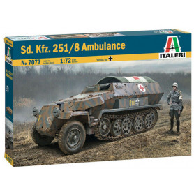Sd. Kfz. 251/8 Ambulance WWII - échelle 1/72 - ITALERI 7077
