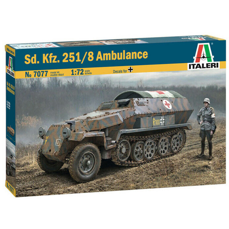 Sd. Kfz. 251/8 Ambulance WWII - échelle 1/72 - ITALERI 7077