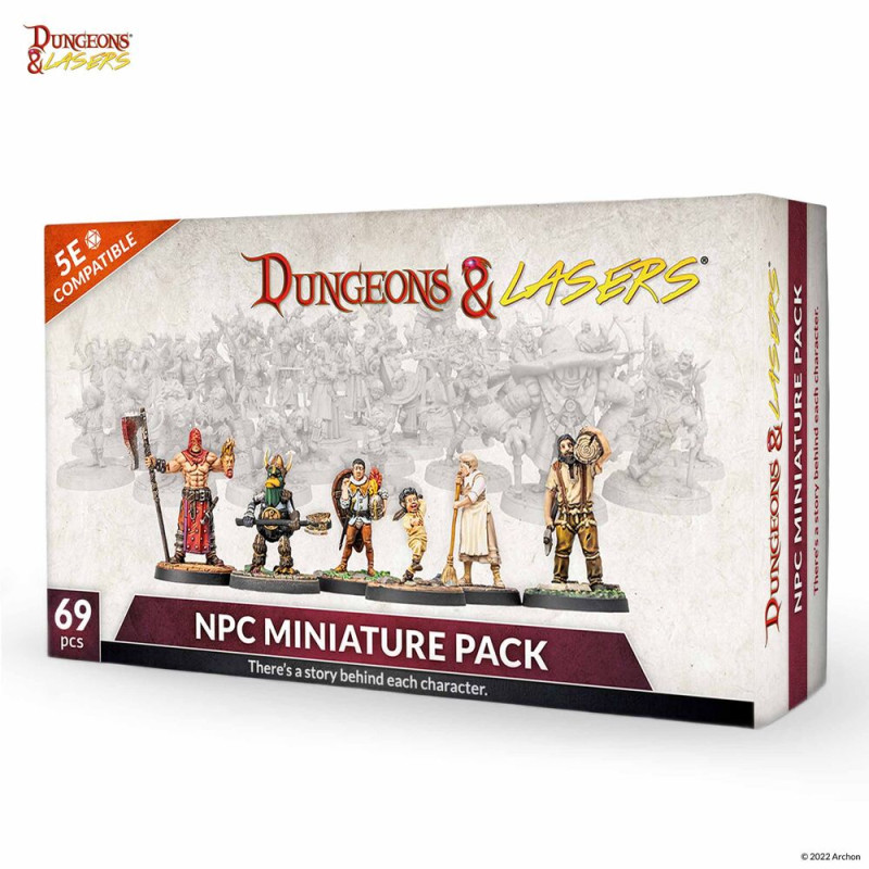 Pack de figurines de PNJ - ARCHON STUDIO DNL0043